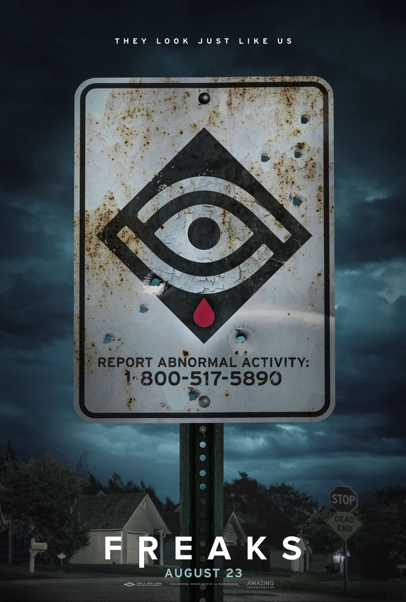 The new poster for Freaks.